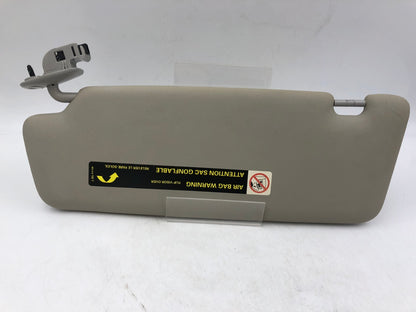 2006-2013 Audi A3 Passenger Sun Visor Gray Illuminated OEM A02B44063