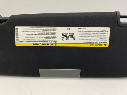 2016-2017 Chrysler 200 Passenger Sun Visor Black Illuminated OEM A02B36007
