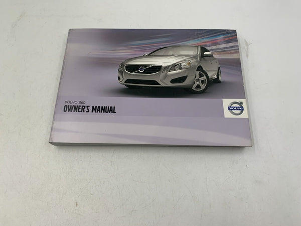 2012 Volvo S60 Owners Manual Set with Case OEM F04B48056