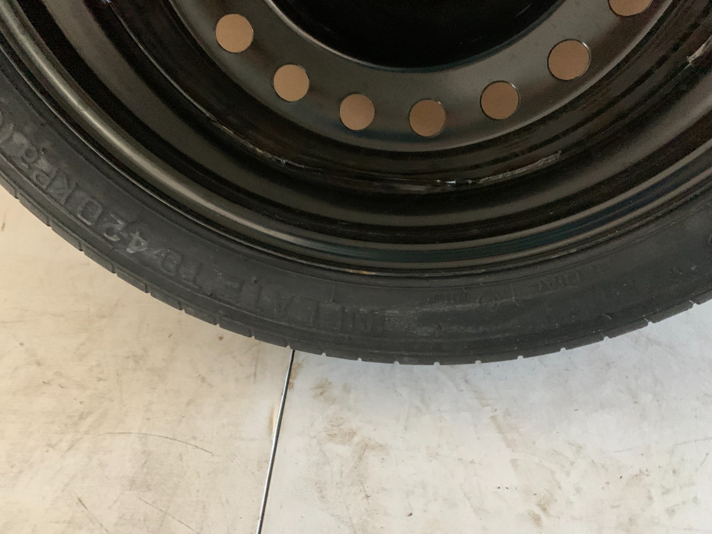2010-2016 Buick Lacrosse 17" Spare Tire Compact Donut T125/70R17 OEM1