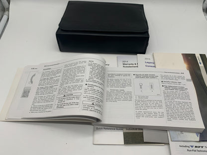2014 Subaru Legacy Outback Owners Manual Set with Case OEM A02B50024