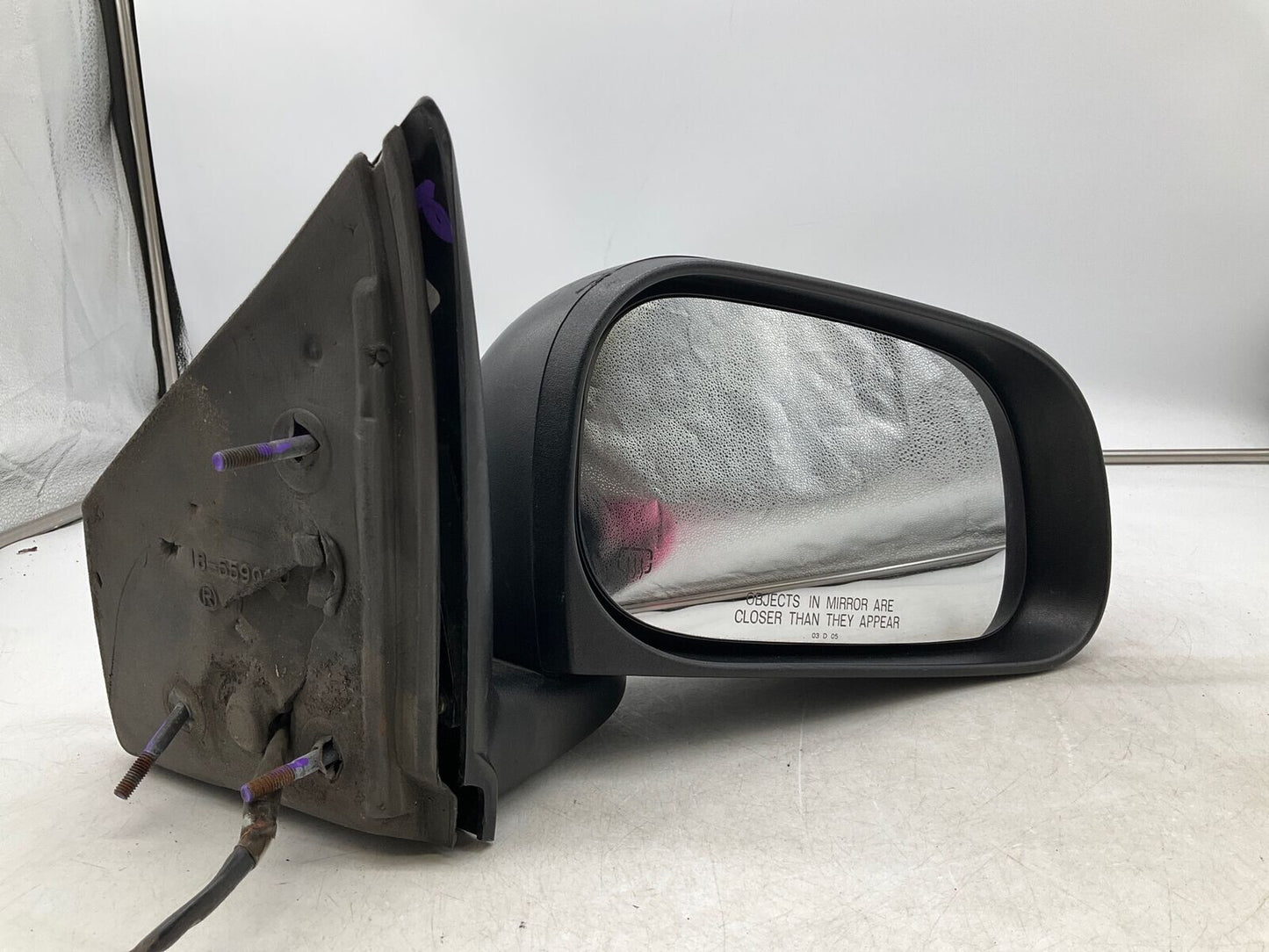 2004-2009 Dodge Durango Passenger Side View Power Door Mirror Black D04B28001