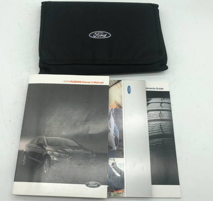 2019 Ford Fusion Owners Manual Set with Case OEM C02B45047