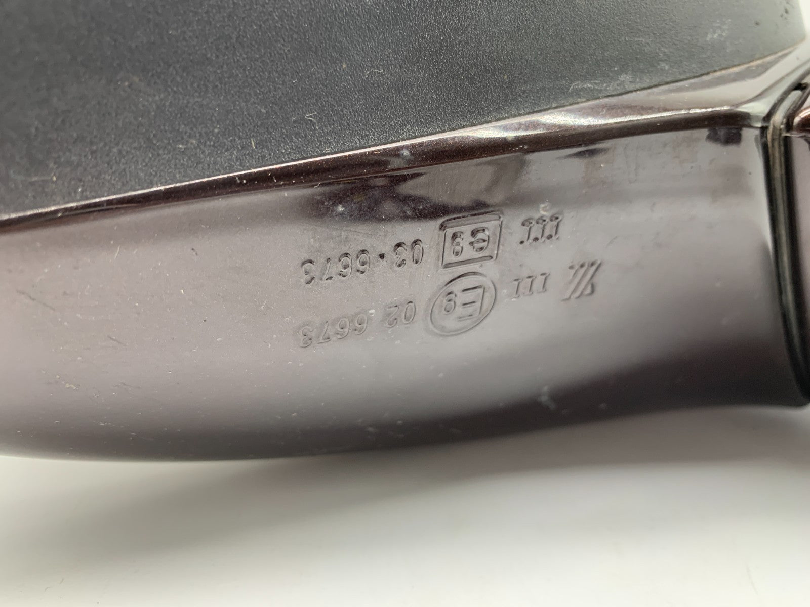 2014-2016 Buick Encore Driver Side View Power Door Mirror Maroon BSA C04B61007