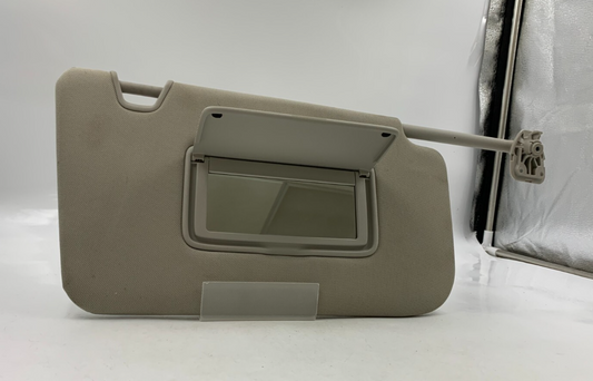 2017 Nissan Rogue Passenger Sun Visor Gray Illuminated OEM C01B10069