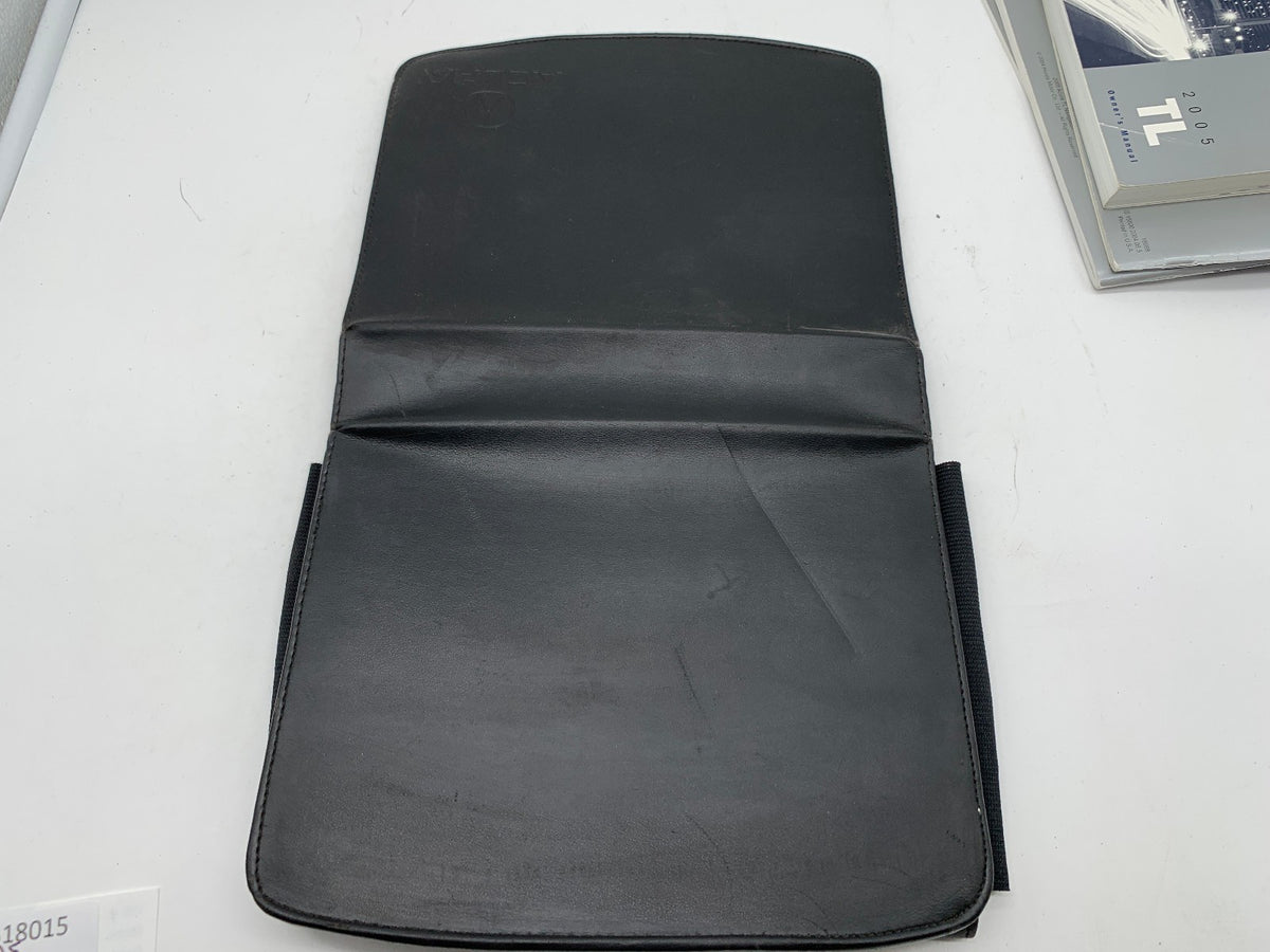 2005 Acura TL Owners Manual Set with Case OEM R01B18015