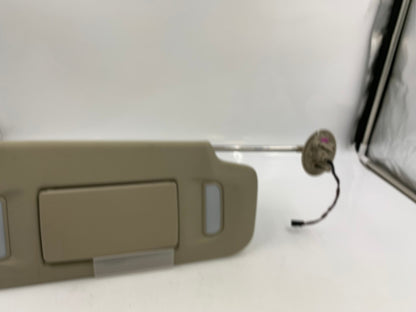 2013-2017 Cadillac XTS Passenger Sun Visor Tan Illuminated OEM E01B36001