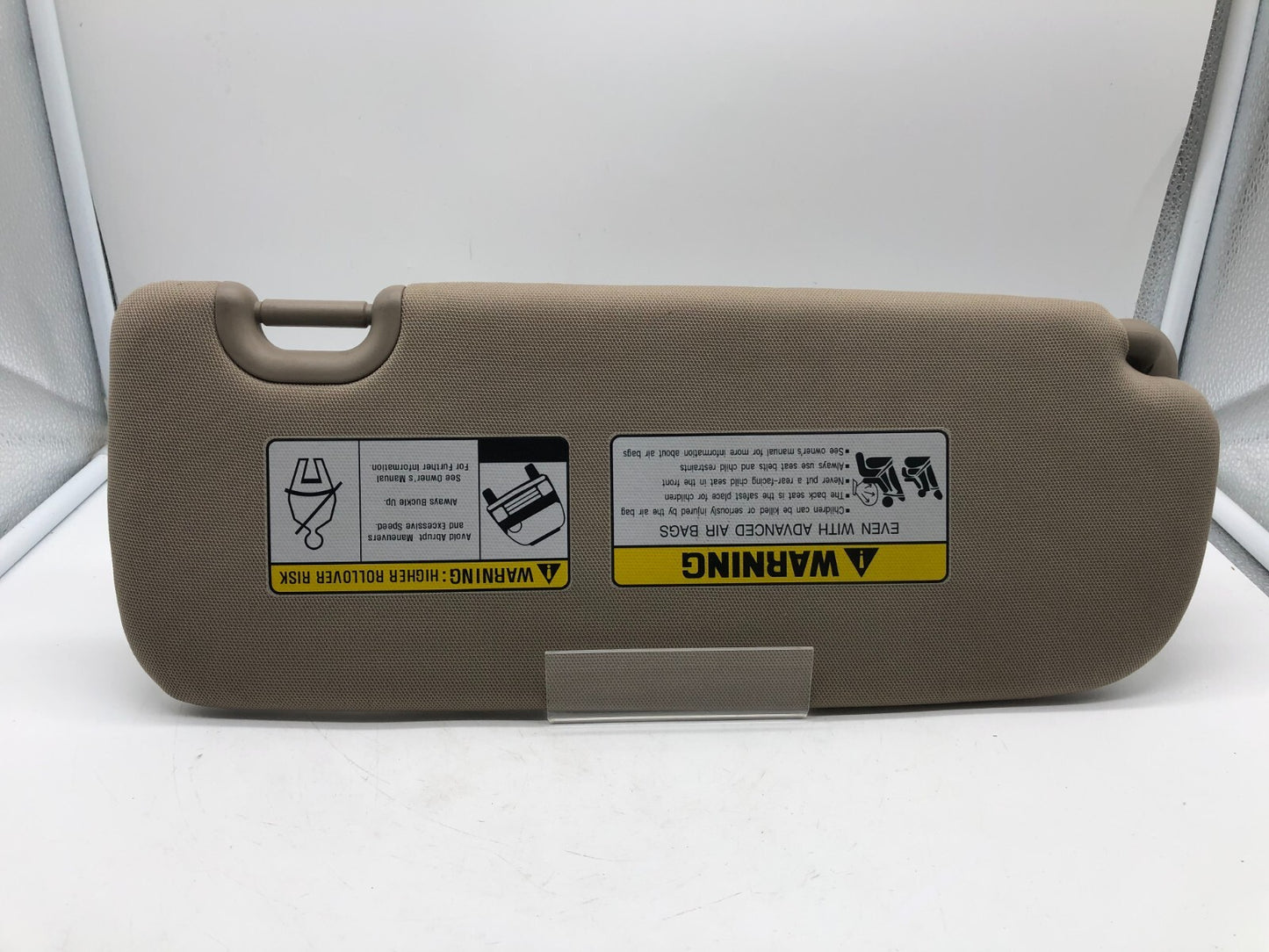2013-2019 Hyundai Santa Fe Driver Sun Visor Beige Illuminated OEM A01B36002