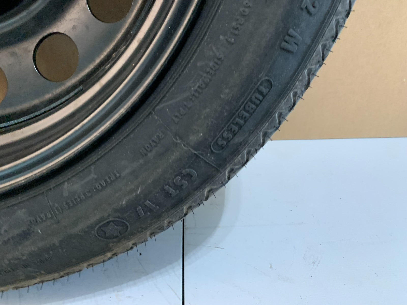 2004-2010 BMW 5 Series E60 17" Spare Tire Compact Donut T135/80R17