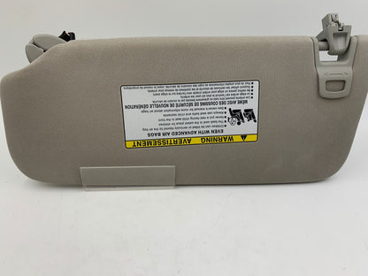 2015-2023 Subaru Legacy Passenger Sun Visor Beige Illuminated OEM C02B22048