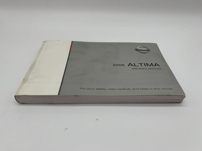 2005 Nissan Altima Owners Manual OEM B03B17010
