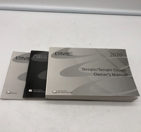 2020 GMC Terrain Terrain Denali Owners Manual Set OEM A02B03032
