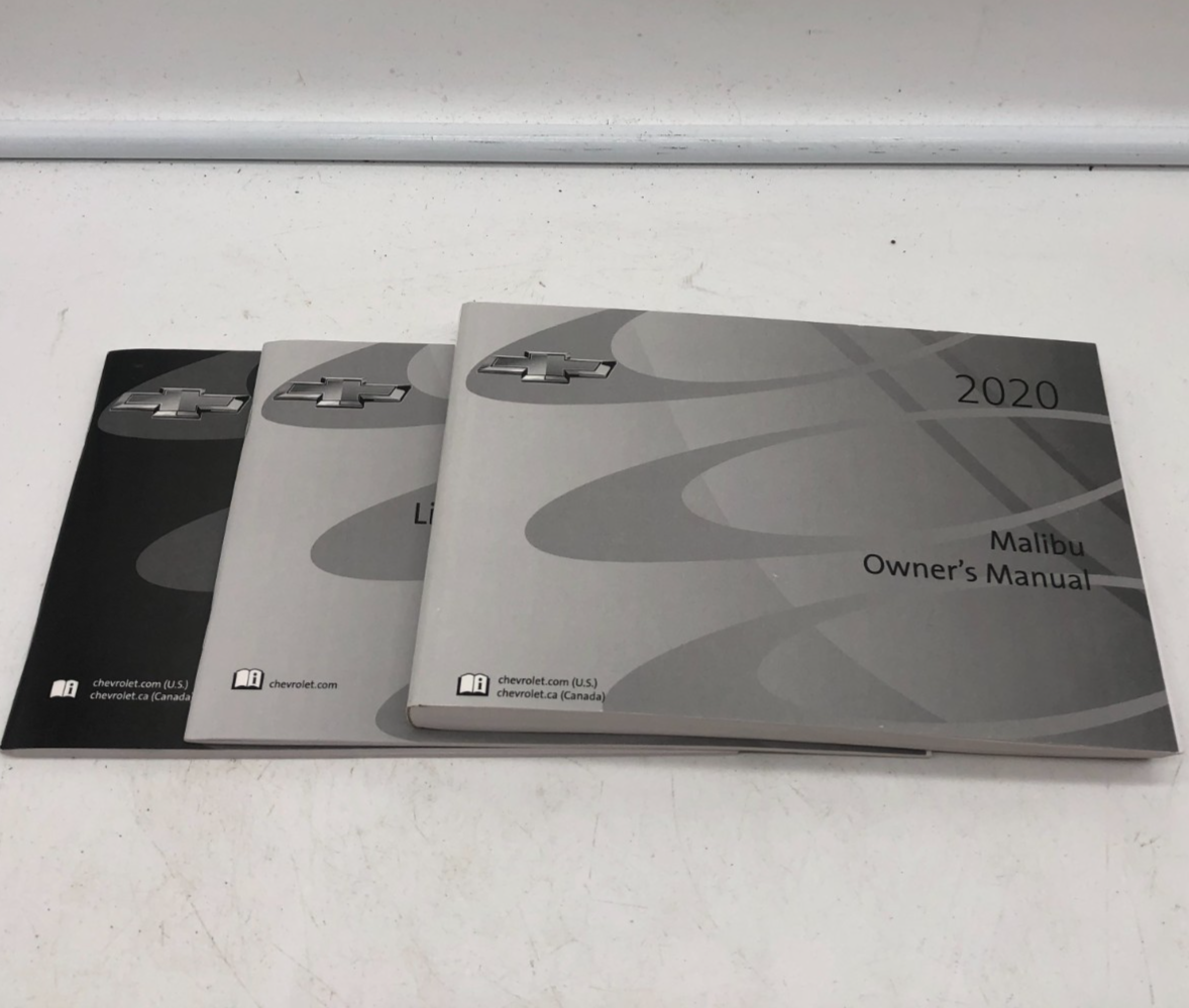 2020 Chevrolet Malibu Owners Manual Set OEM A01B12004