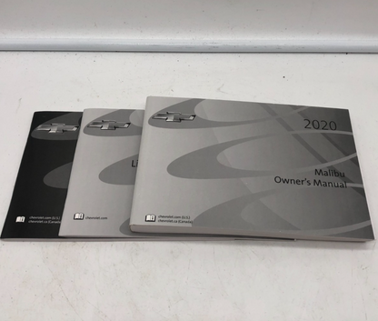 2020 Chevrolet Malibu Owners Manual Set OEM A01B12004