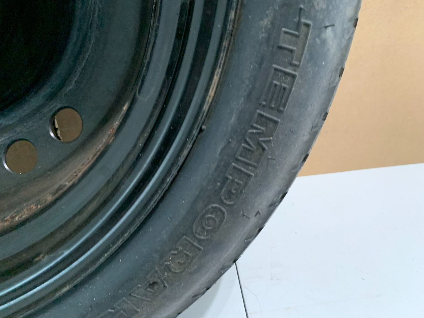 2015-2020 Hyundai Sonata 16" Spare Tire Wheel Compact Donut T125/80D16 OEM1
