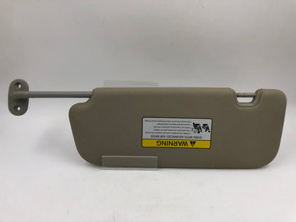 2014-2016 Kia Forte Passenger Sun Visor Gray OEM D01B23069