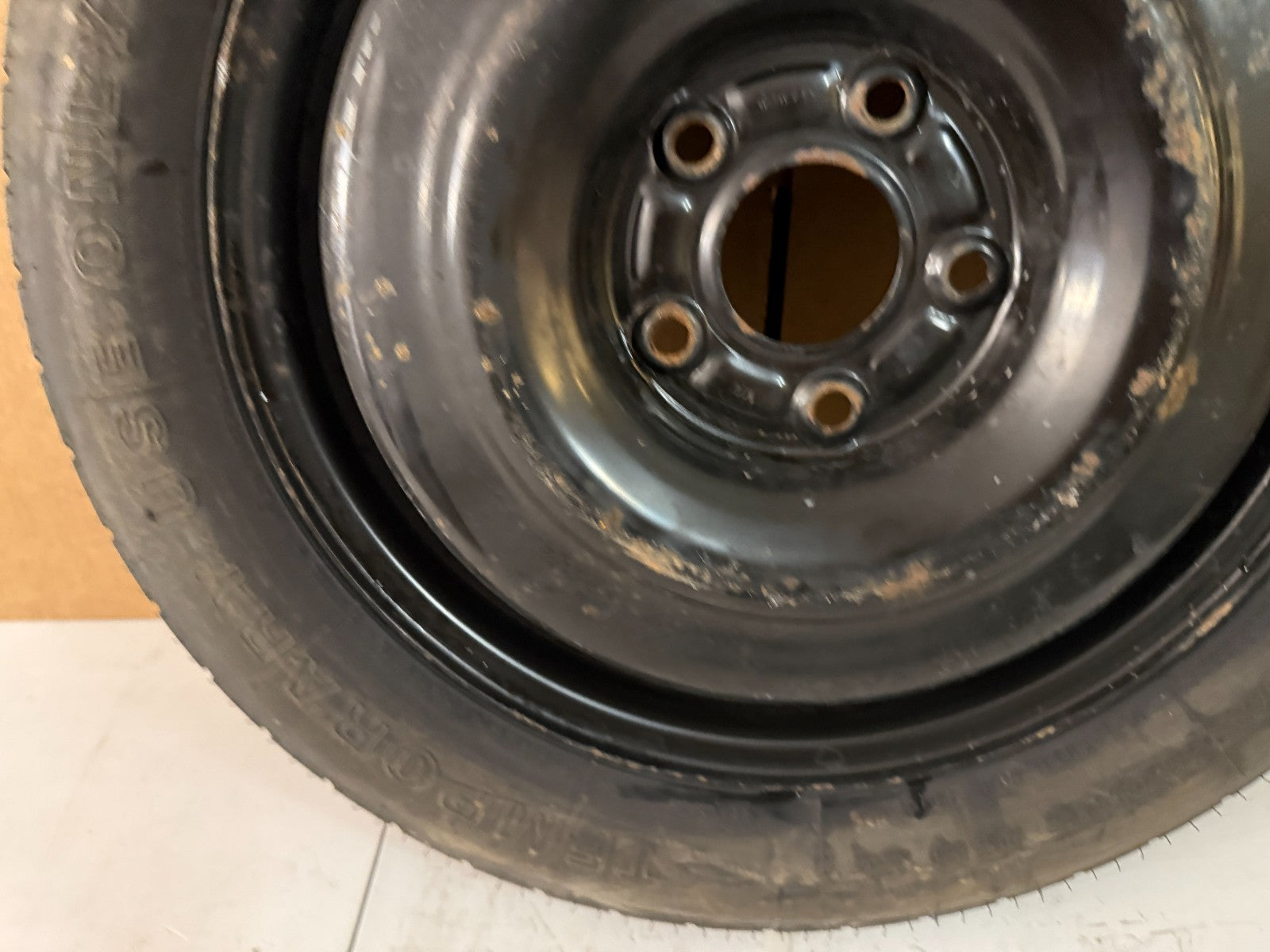 2012-2020 Dodge Grand Caravan 17" Spare Tire Donut Compact Wheel T145/80R17 OEM