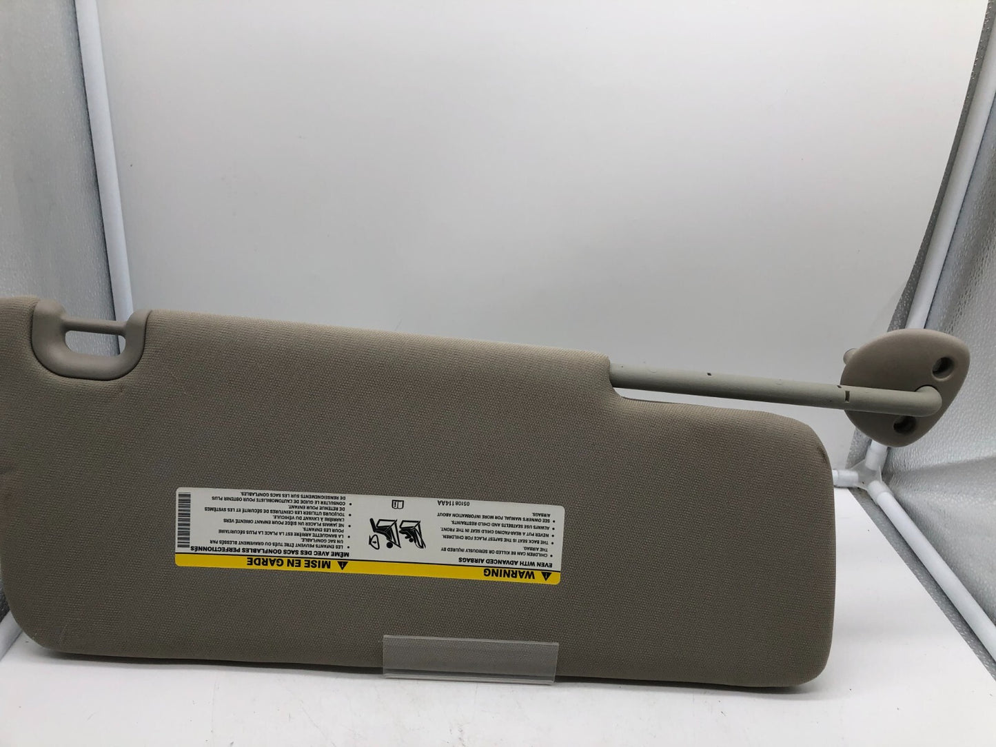 2013-2023 Dodge Ram 1500 Driver Sun Visor Gray OEM C02B53060