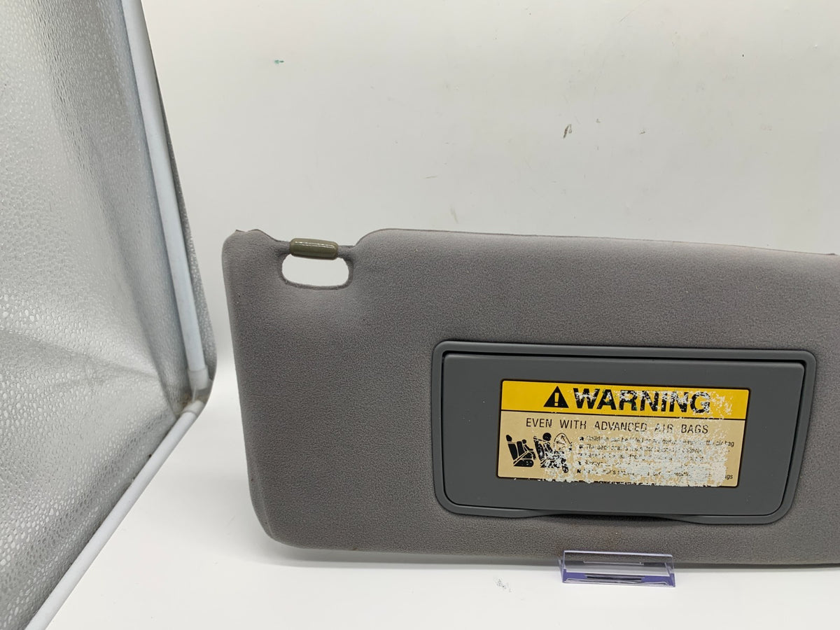 2005-2008 Acura RL Passenger Sun Visor Gray Illuminated OEM B01B13030