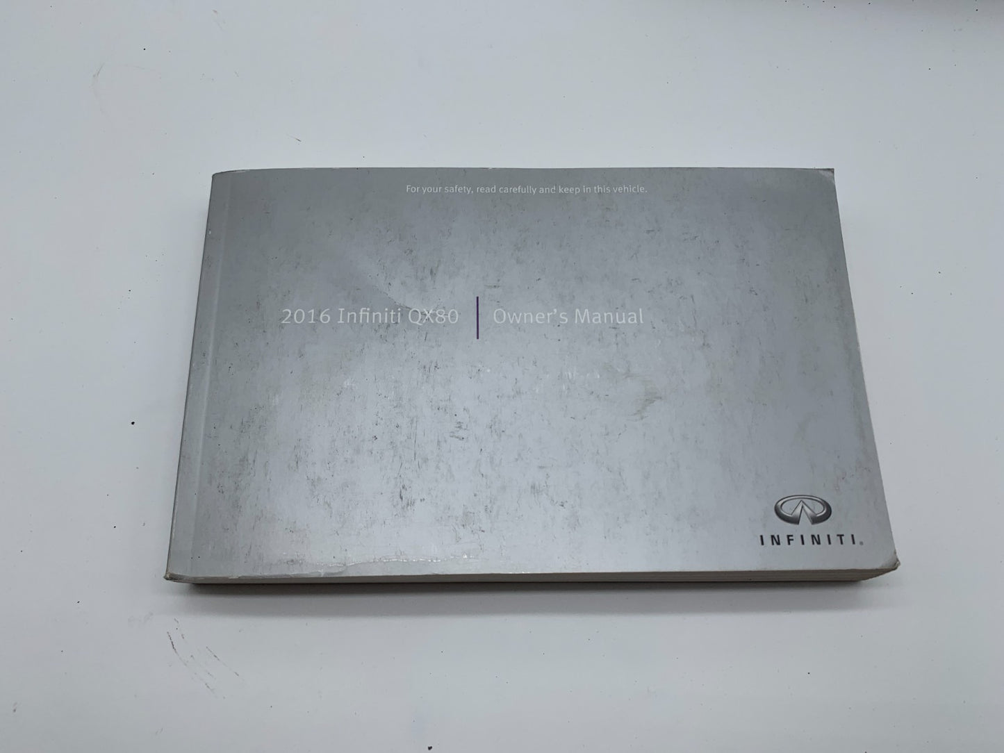 2016 Infiniti QX80 QX 80 Owners Manual Set with Case OEM C04B08002