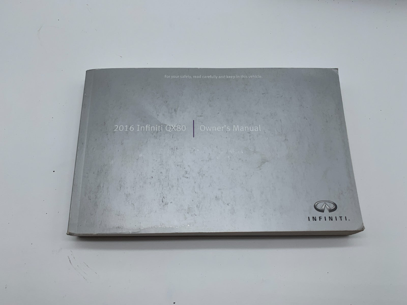 2016 Infiniti QX80 QX 80 Owners Manual Set with Case OEM C04B08002