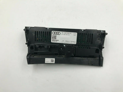 2009-2012 Audi A4 AC Heater Climate Control Unit OEM D02B15004