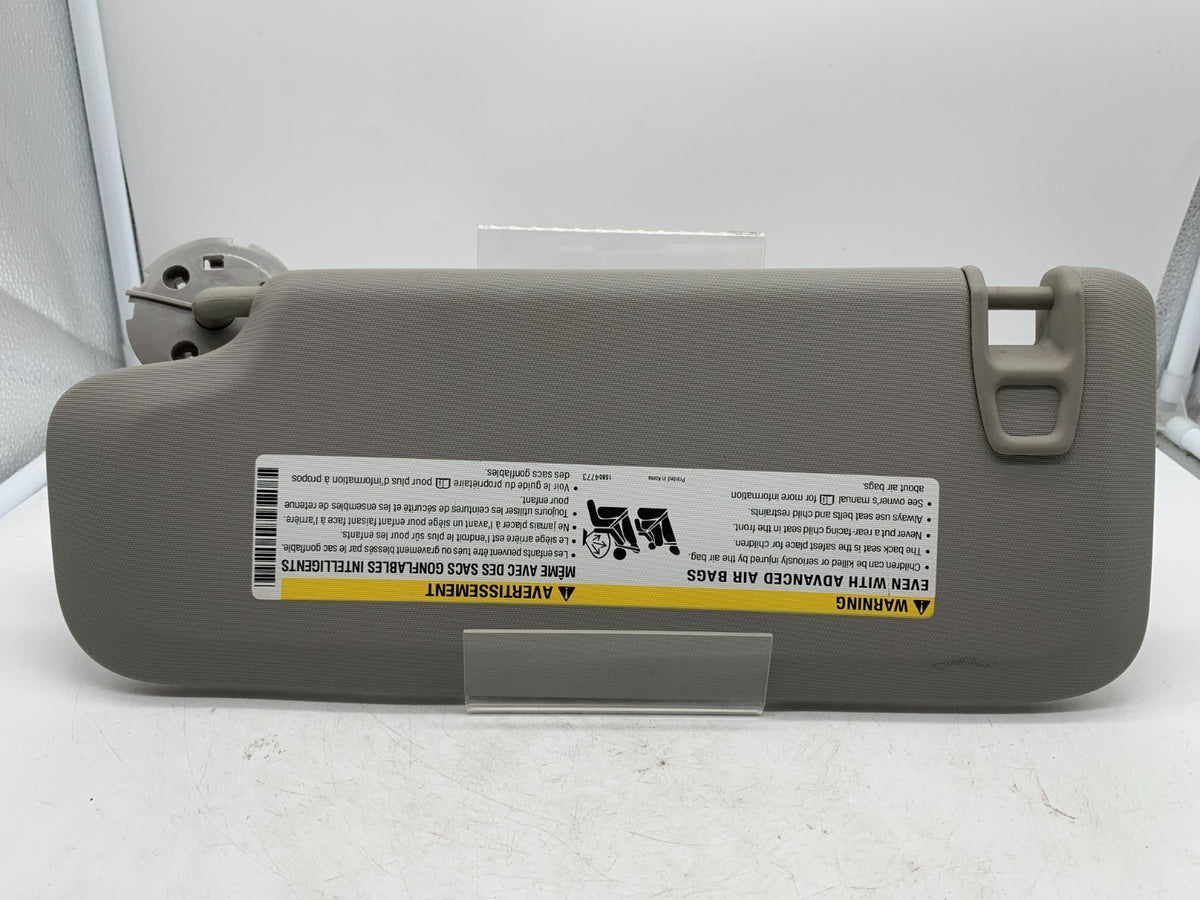 2011-2016 Chevrolet Cruze Passenger Sun Visor Gray OEM A03B14060