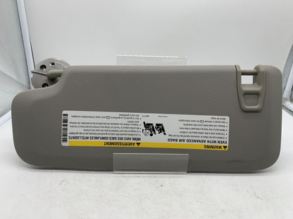 2011-2016 Chevrolet Cruze Passenger Sun Visor Gray OEM A03B14060