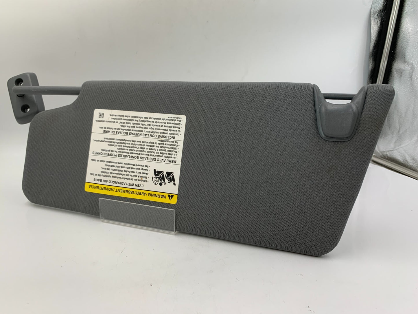 2011-2014 Ford F150 Passenger Sun Visor Sunvisor Gray OEM E03B50005