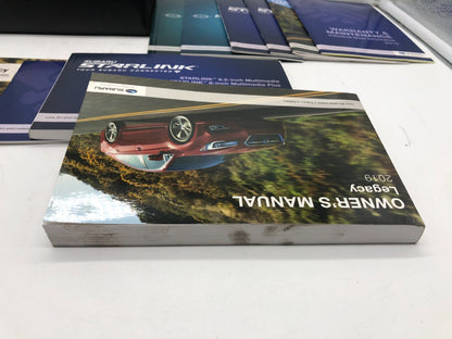 2019 Subaru Legacy Owners Manual Set with Case OEM E03B20007