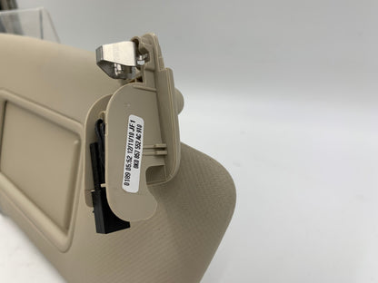 2008-2011 Audi A5 Passenger Sun Visor Beige Illuminated OEM B04B26031