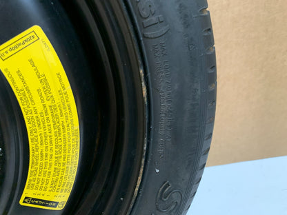 2014-2018 Mazda 3 Mazda3 16" Spare Tire T125/70D16 Compact Donut