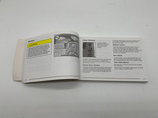 2005 Chevrolet Impala Owners Manual OEM C04B22004