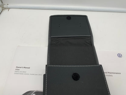 2022 Volkswagen Atlas Owners Manual Set with Case OEM C02B14054