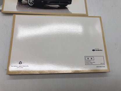 2007 Subaru Legacy Owners Manual Set with Case OEM E01B63015