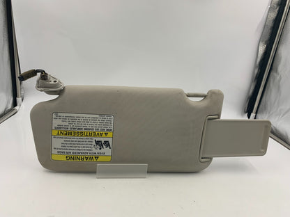 2010-2014 Subaru Legacy Passenger Sun Visor Gray Illuminated OEM E03B54057