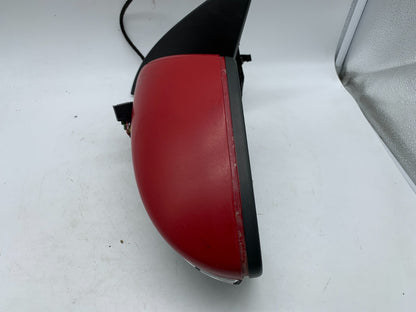 2009-2012 Volkswagen EOS Driver Side View Power Door Mirror Red OEM A04B32003