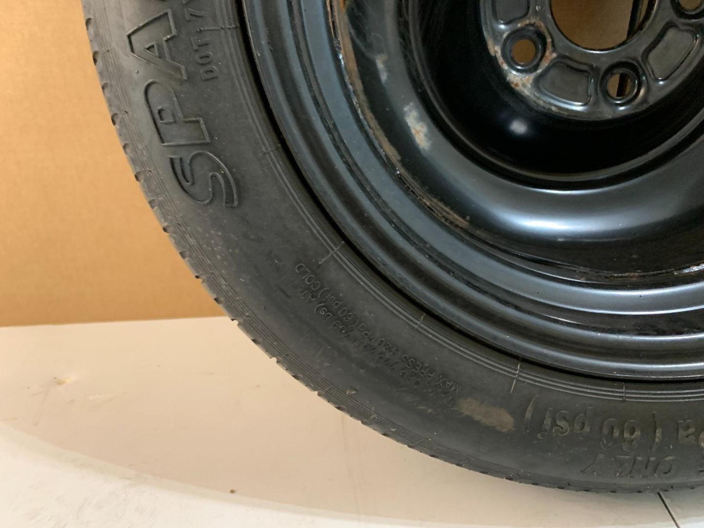 2010-2015 Honda Civic 15" Spare Tire Compact Donut OEM T135/80D15 Spare Wheel