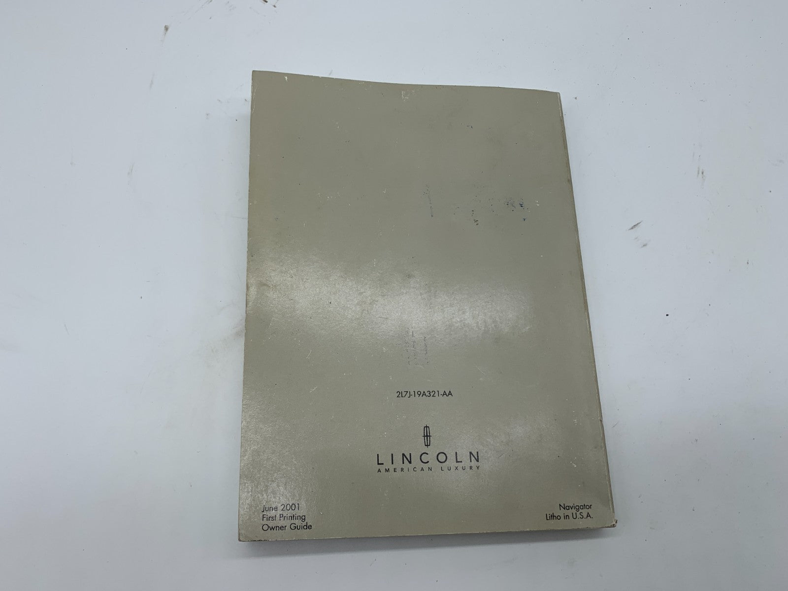 2002 Lincoln Navigator Owners Manual Guide OEM C02B33003
