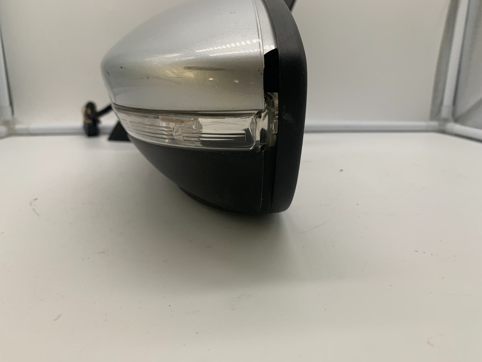 2009-2012 Volkswagen CC Driver Side View Power Door Mirror Silver OEM B02B14001