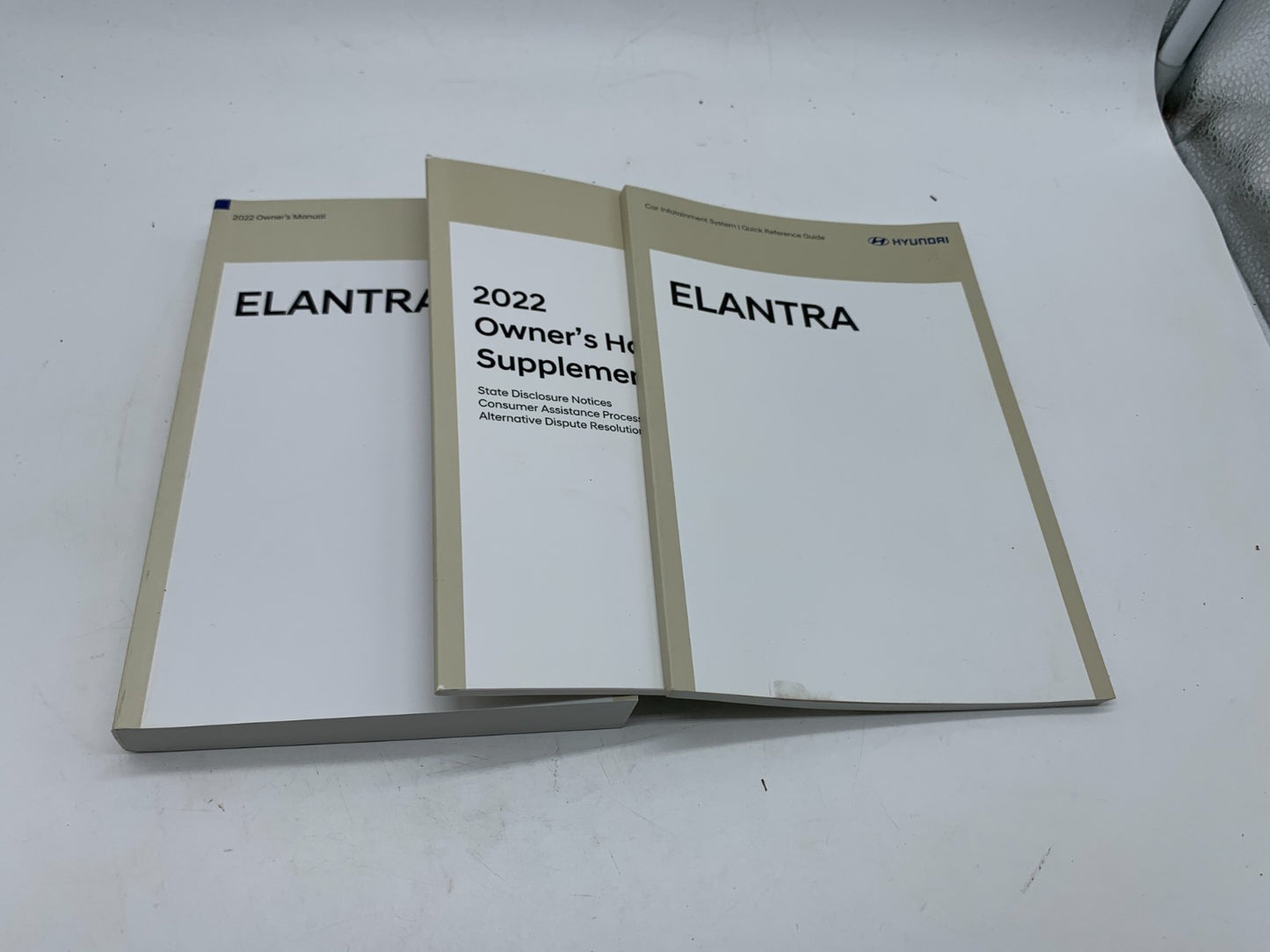 2021 Hyundai Elantra Owners Manual Set OEM A04B06006