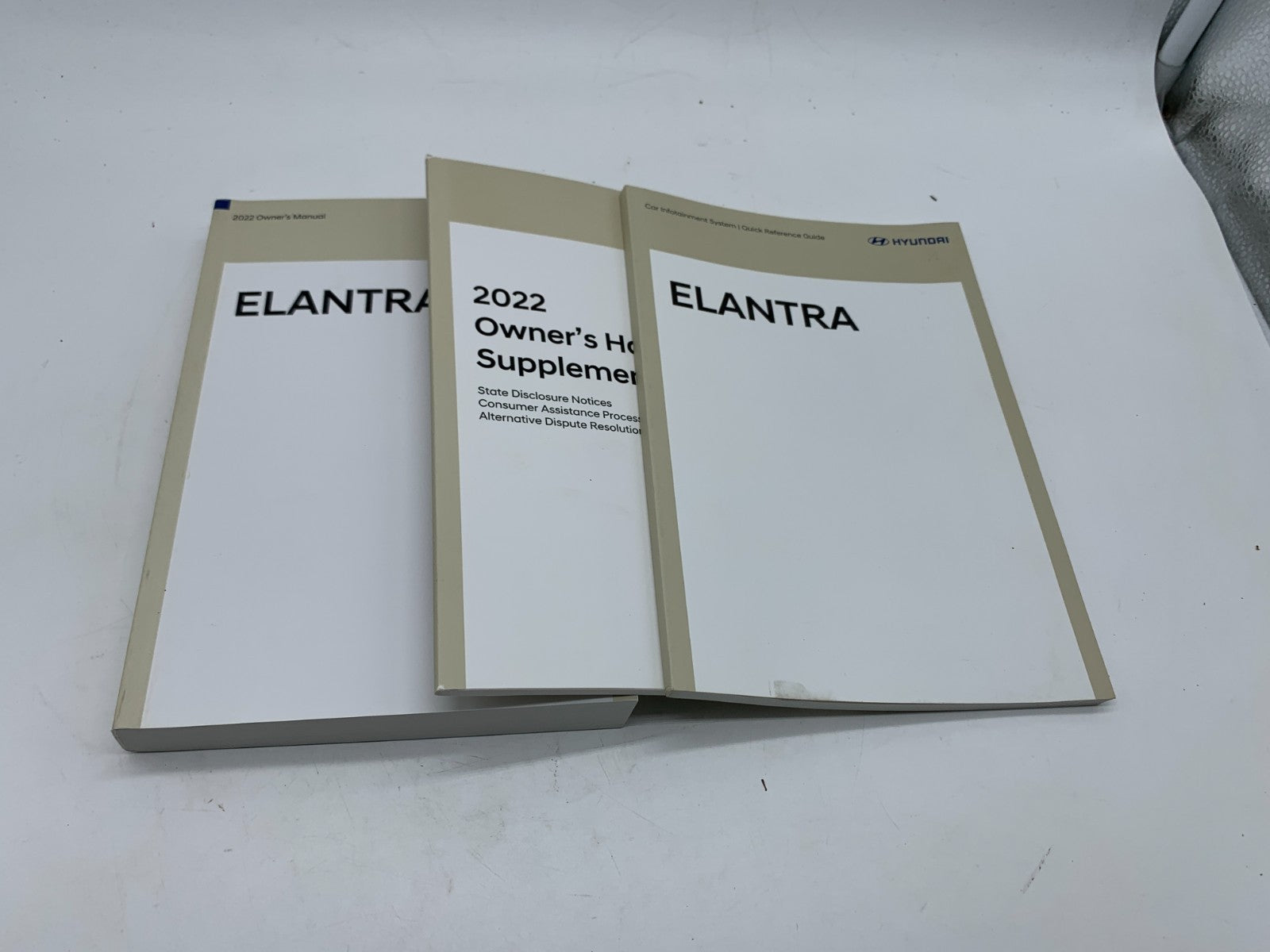 2021 Hyundai Elantra Owners Manual Set OEM A04B06006