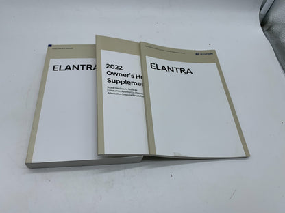 2021 Hyundai Elantra Owners Manual Set OEM A04B06006