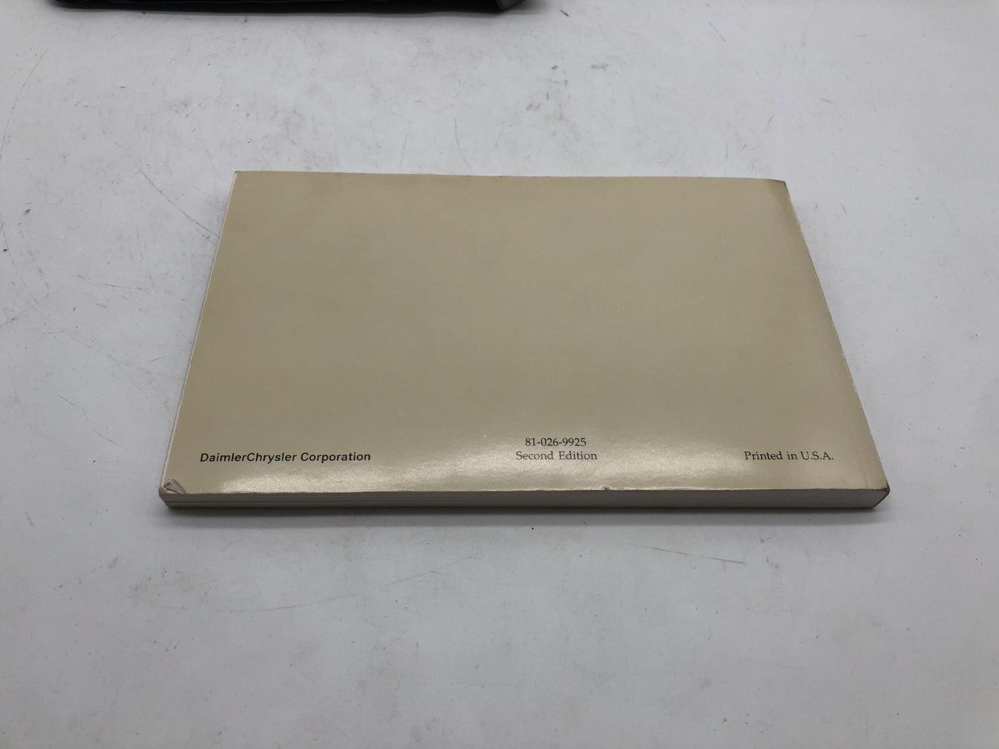 1999 Chrysler Concorde Owners Manual OEM A01B38008