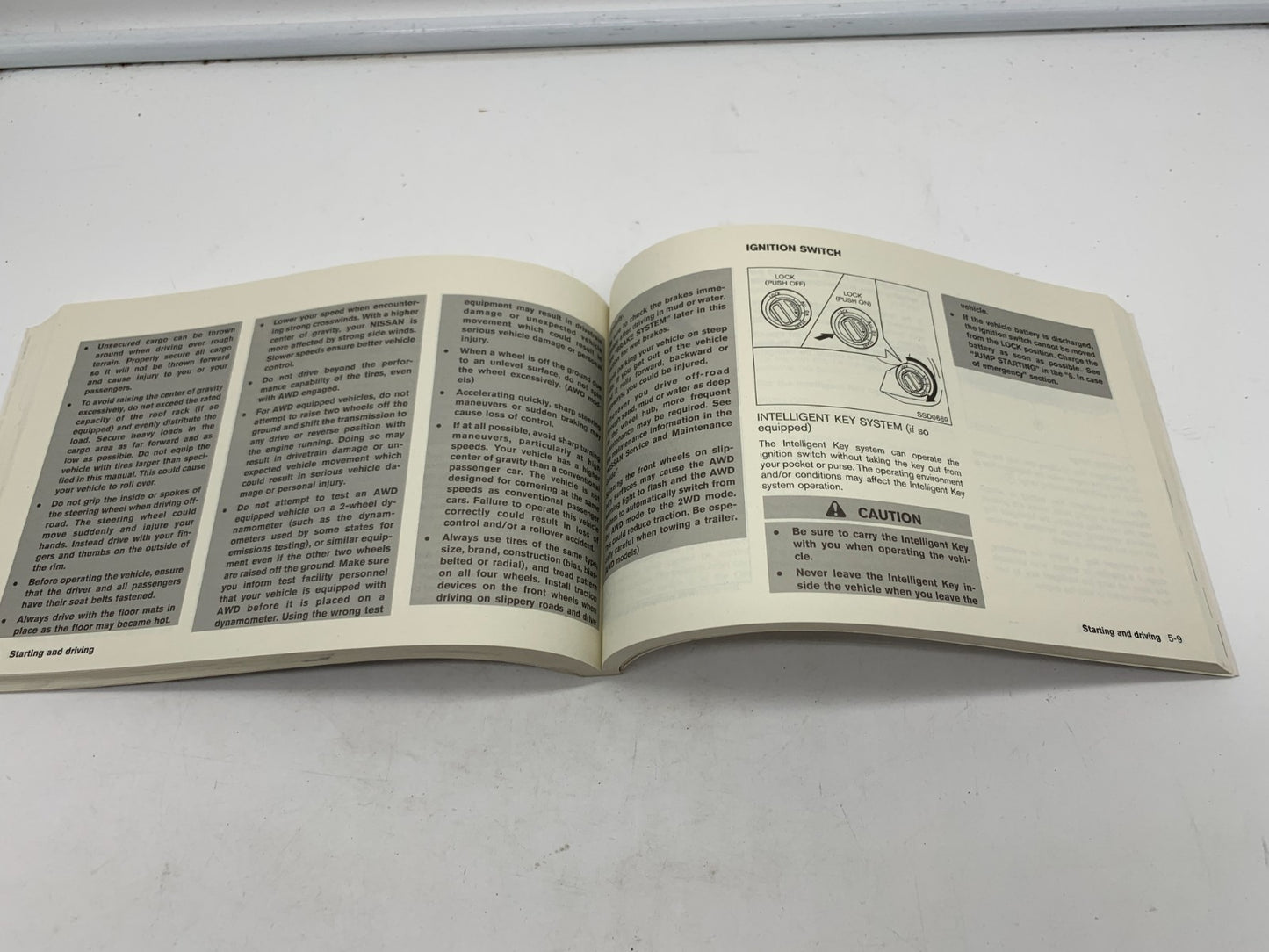 2010 Nissan Rogue Sport Owners Manual OEM