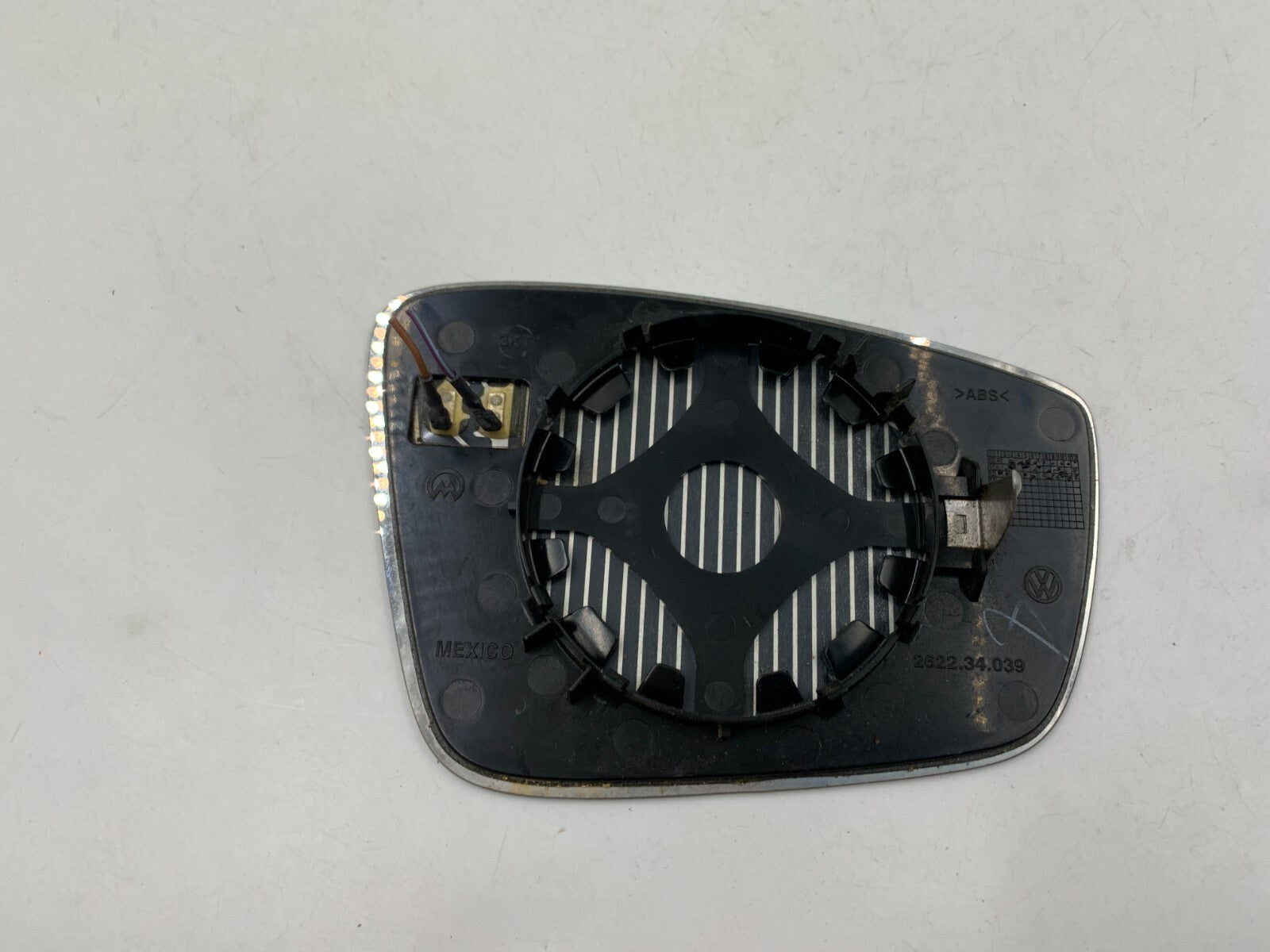 2008-2009 Audi S8 Driver Side View Power Door Mirror Glass Only