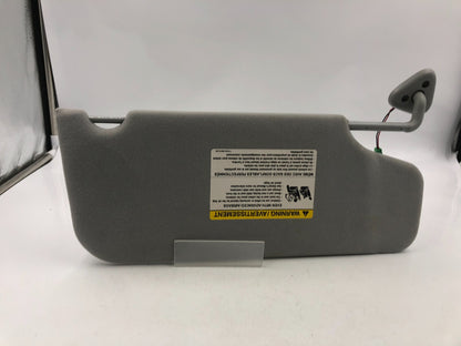 2005-2007 Ford Five Hundred Driver Sun Visor Gray Illuminated OEM D04B28059