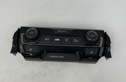 2017-2018 Honda Civic AC Heater Climate Control OEM C03B67006