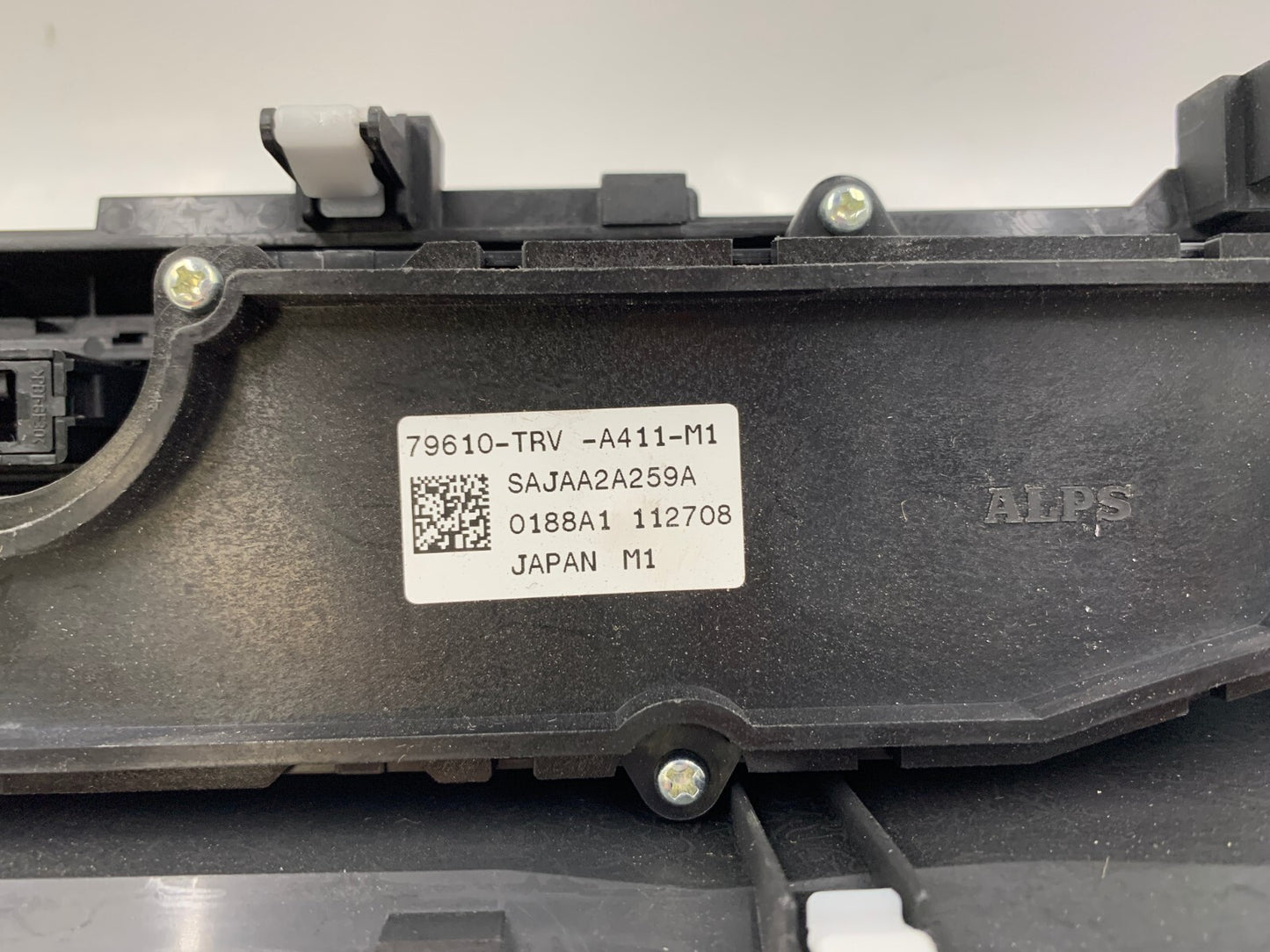2018-2021 Honda Clarity AC Heater Climate Control Unit OEM A01B55044