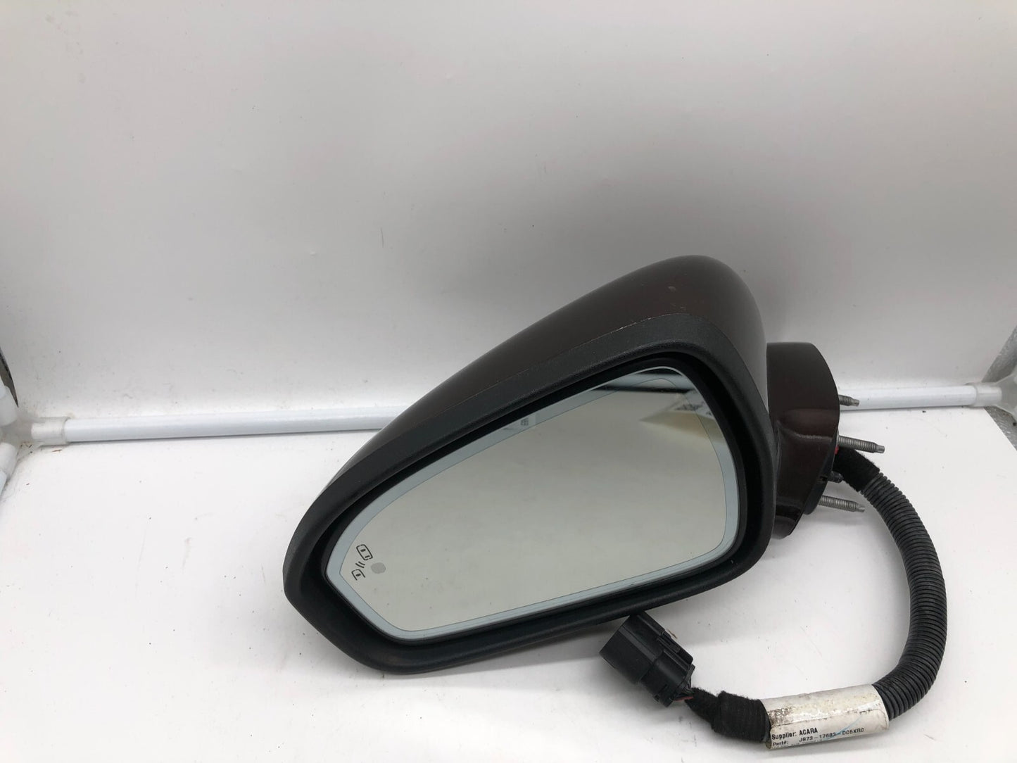 2019-2020 Ford Fusion Driver Side View Power Door Mirror Maroon BSA A02B25029